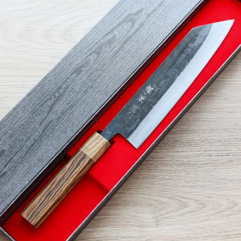 切付牛刀 210mm 青紙2號鋼 (2) 梶原 務 切付牛刀 210mm 青紙2號鋼