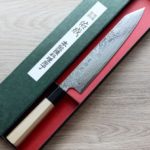 切付牛刀 240mm ZDP189粉末HSS鋼 大馬士革 (2) 佑成 切付牛刀 240mm ZDP189粉末HSS鋼 大馬士革/窄版