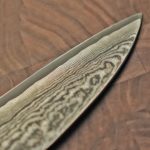 日本手工鍛造 黑鎳染 210mm 牛刀 大馬士革紋 R2粉末鋼