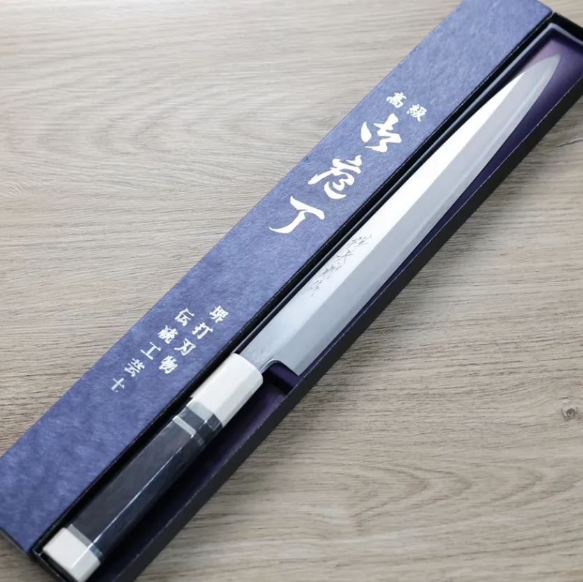 柳刃 270mm 銀三鋼 本鍛鍊 (2) 野村祥太郎 柳刃 270mm 銀三鋼 本鍛鍊