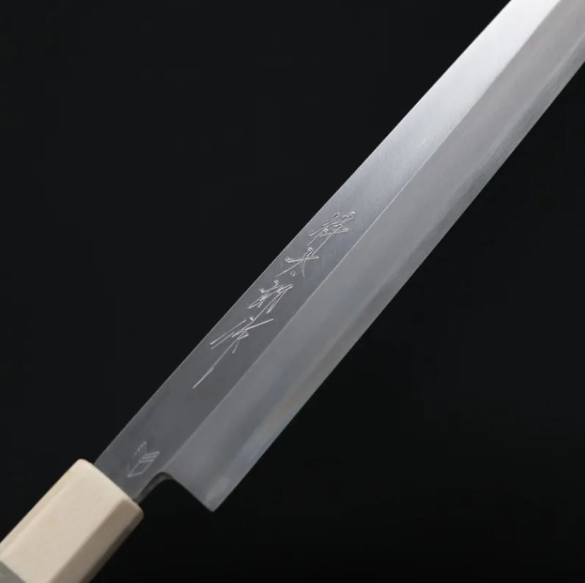 柳刃 300mm 銀三鋼 本鍛鍊 (6) 野村祥太郎 柳刃 270mm 銀三鋼 本鍛鍊