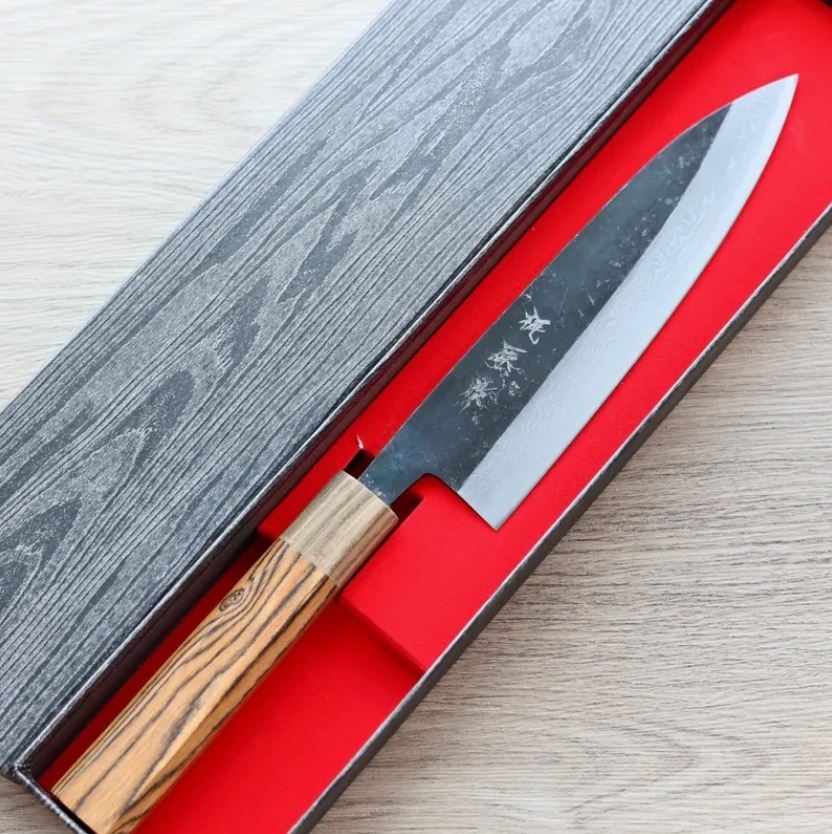 牛刀 180mm 青紙2號鋼 (2) 梶原 務 牛刀 180mm 青紙2號鋼