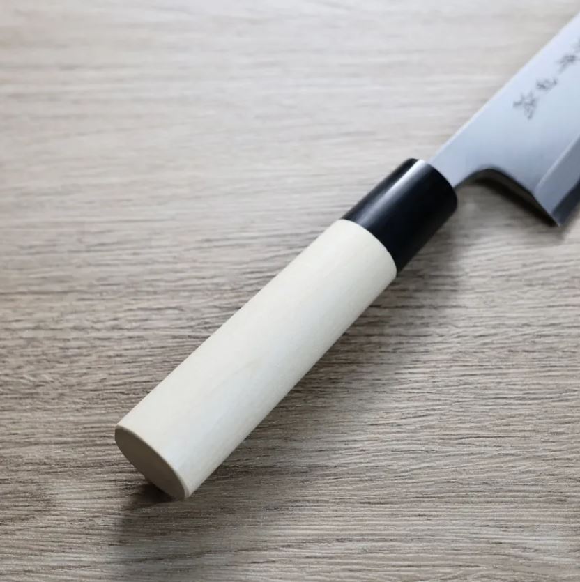 堺孝行 特上 切付出刃 180mm 白紙鋼