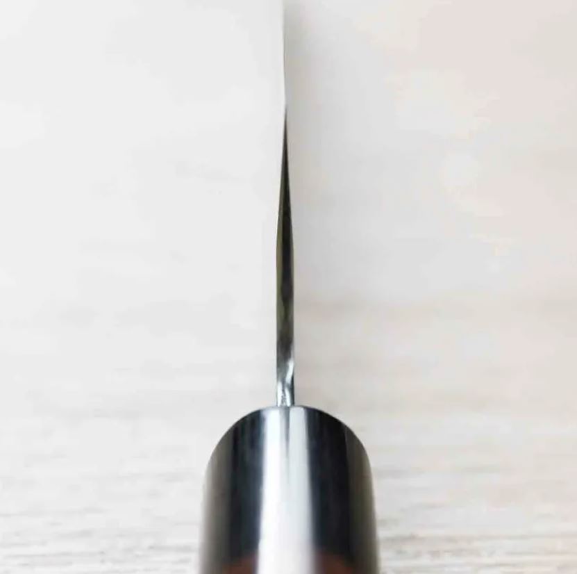 菜切 165mm VG7鋼 鎚目大馬士革 (4) 黑崎真 菜切 165mm VG7鋼 鎚目大馬士革