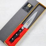 関龍作 蔬果刀 120mm VG10鋼 33層大馬士革 洋柄