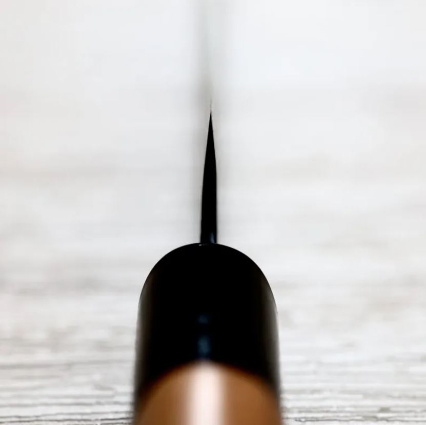 蔬果刀 150mm 白紙鋼 黑打 櫻桃木柄 (4) 好光 牛刀 240mm 白紙鋼 黑打 櫻桃木柄