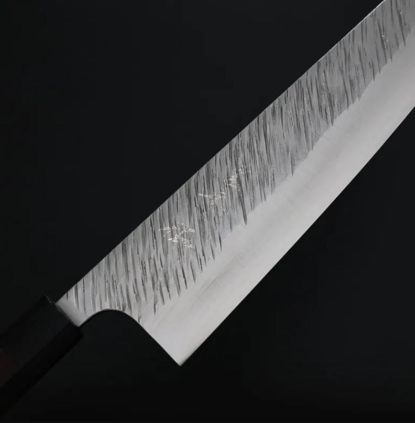 風神 牛刀 270mm SG2粉末HSS鋼 (5) 黑崎優 風神 牛刀 270mm SG2粉末HSS鋼