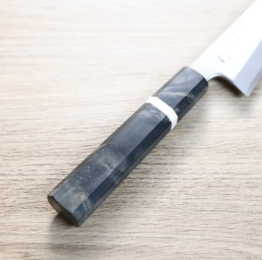 骨刻 150mm 白紙鋼 單刃 (3) 初心 白鷺 骨刻 150mm 白紙鋼 單刃