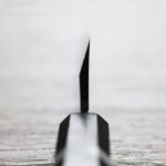 骨刻 150mm 白紙鋼 單刃 (4) 初心 白鷺 骨刻 150mm 白紙鋼 單刃