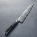 龍泉刃物 煌黑龍 牛刀 210mm (2) 龍泉刃物 煌黑龍 牛刀 210mm SG2粉末HSS鋼 99層鎳染大馬士革