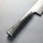 龍泉刃物 煌黑龍 牛刀 210mm (6) 龍泉刃物 煌黑龍 牛刀 210mm SG2粉末HSS鋼 99層鎳染大馬士革