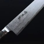 龍泉刃物 煌黑龍 牛刀 240mm SG2粉末HSS鋼 99層鎳染大馬士革