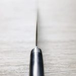 寬版菜切 165mm VG10鋼 彩流 藍柄 (3) 增谷訓生 寬版菜切 165mm VG10鋼 彩流 藍柄