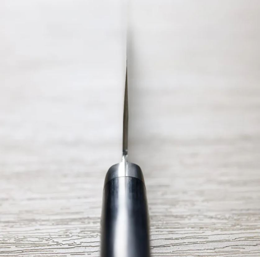 寬版菜切 165mm VG10鋼 彩流 藍柄 (3) 增谷訓生 寬版菜切 165mm VG10鋼 彩流 藍柄