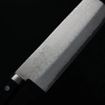 寬版菜切 165mm VG10鋼 彩流 藍柄 (4) 增谷訓生 寬版菜切 165mm VG10鋼 彩流 藍柄