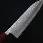 牛刀 180mm VG1鋼 鎚目 和柄 (1) 增谷訓生 牛刀 180mm VG1鋼 鎚目 和柄