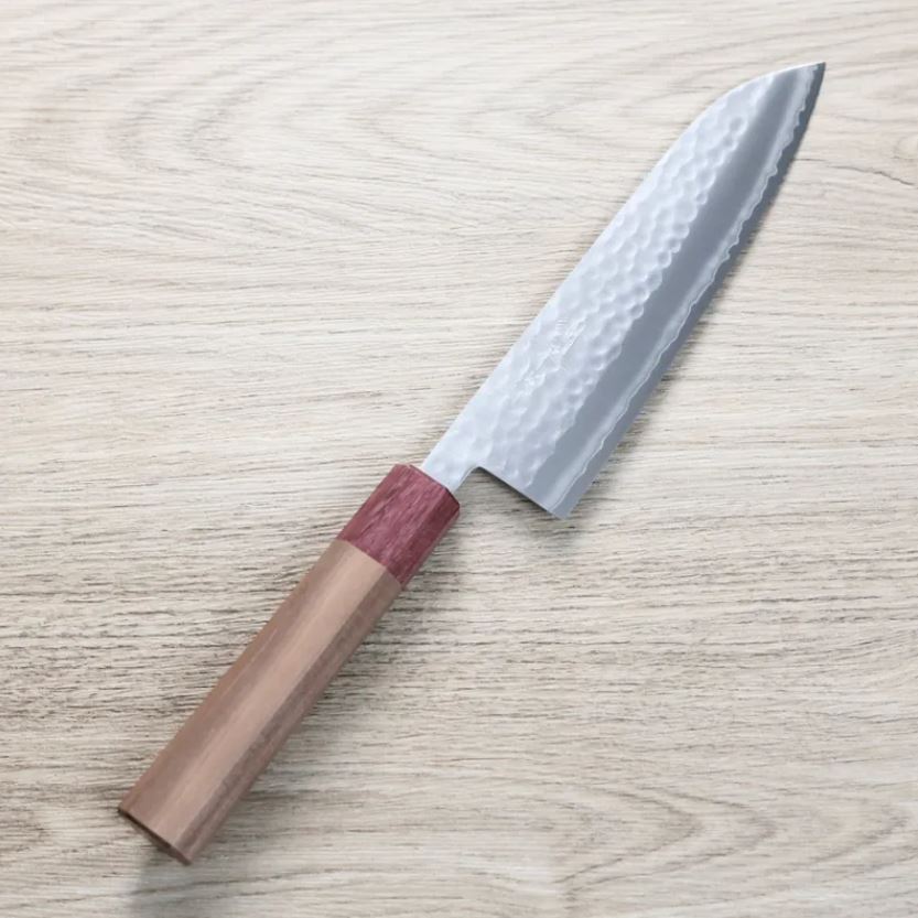 牛刀 180mm VG1鋼 鎚目 和柄 增谷訓生 牛刀 180mm VG1鋼 鎚目 和柄