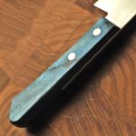 誠貴作 中三徳包丁 145mm VG10 大馬士革紋