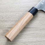 加藤義実 牛刀 240mm 青紙超級鋼 梨地 (3) 加藤義実 牛刀 240mm 青紙超級鋼 梨地