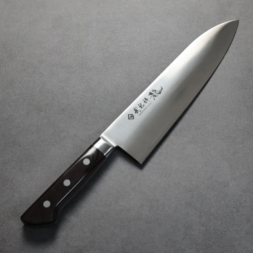 武禮禪龍 洋出刃 210mm SG2本鍛造 (1) 龍泉刃物 武禮禪龍 洋出刃 210mm SG2/本鍛造