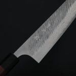 黑崎優 風神 牛刀 240mm VG10鋼 墨流