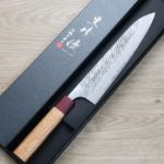 黑崎優 風神 牛刀 240mm VG10鋼 墨流寬柄 (2) 黑崎優 風神 牛刀 240mm VG10鋼 墨流/寬柄