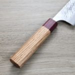 黑崎優 風神 牛刀 240mm VG10鋼 墨流寬柄 (3) 黑崎優 風神 牛刀 240mm VG10鋼 墨流/寬柄