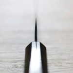 二唐刃物 切付蔬果 120mm SG2粉末HSS鋼 黑打鎚目 (4) 二唐刃物 切付蔬果 120mm <br>SG2粉末HSS鋼 黑打鎚目