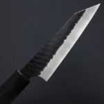 二唐刃物 切付蔬果 120mm SG2粉末HSS鋼 黑打鎚目 (5) 二唐刃物 切付蔬果 120mm <br>SG2粉末HSS鋼 黑打鎚目