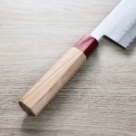 增谷訓生 寬版菜切 165mm VG10鋼 彩流 和柄 (3) 增谷訓生 寬版菜切 165mm VG10鋼 彩流 和柄