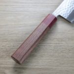 增谷訓生 寬版菜切 165mm VG1鋼 鎚目 和柄 (3) 增谷訓生 寬版菜切 165mm VG1鋼 鎚目 和柄