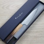 安立勝重 蔬果刀 120mm VG10 大馬士革 和柄