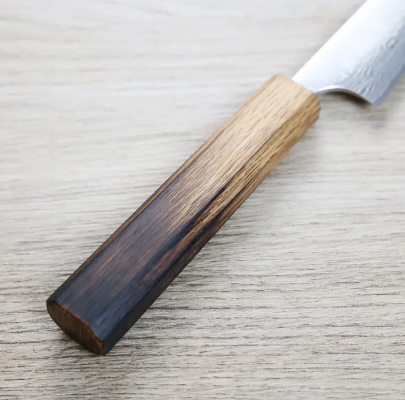 安立勝重 蔬果刀 120mm VG10 大馬士革 和柄