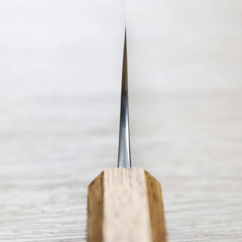 安立打刃物 文化刀 165mm VG10 大馬士革 和柄 (4) 安立打刃物 文化刀 165mm VG10 大馬士革 和柄