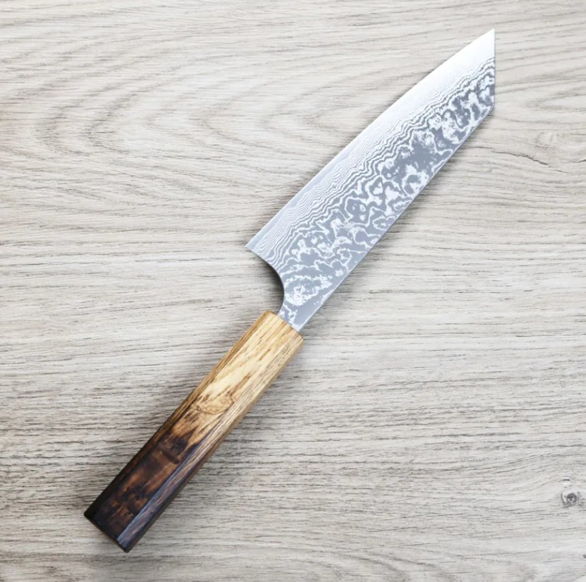 安立打刃物 文化刀 165mm VG10 大馬士革 和柄 安立打刃物 文化刀 165mm VG10 大馬士革 和柄
