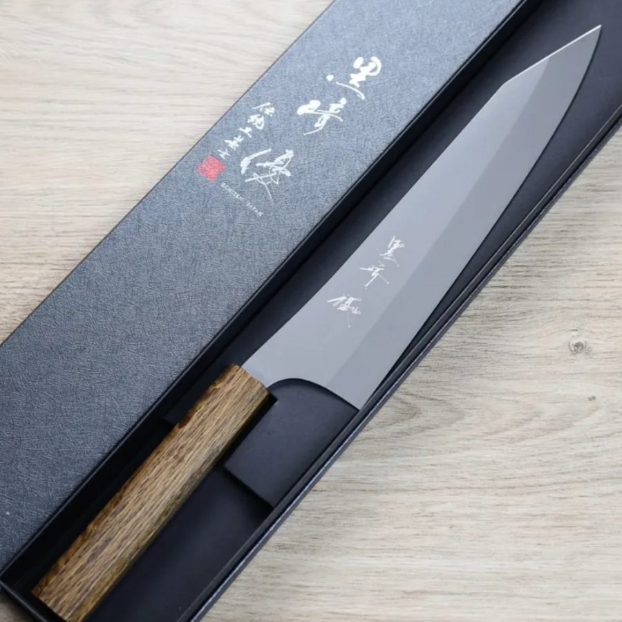 黑崎優 月光 牛刀 240mm VG XEOS鋼 (2) 黑崎優 月光 牛刀 240mm VG XEOS鋼