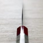 黑崎優 閃光 文化 165mm 青紙超級鋼 紅松石穩定木 (4) 黑崎優 閃光 文化 165mm 青紙超級鋼 紅松石/穩定木