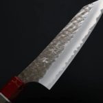 黑崎優 閃光 文化 165mm 青紙超級鋼 紅松石穩定木 (5) 黑崎優 閃光 文化 165mm 青紙超級鋼 紅松石/穩定木