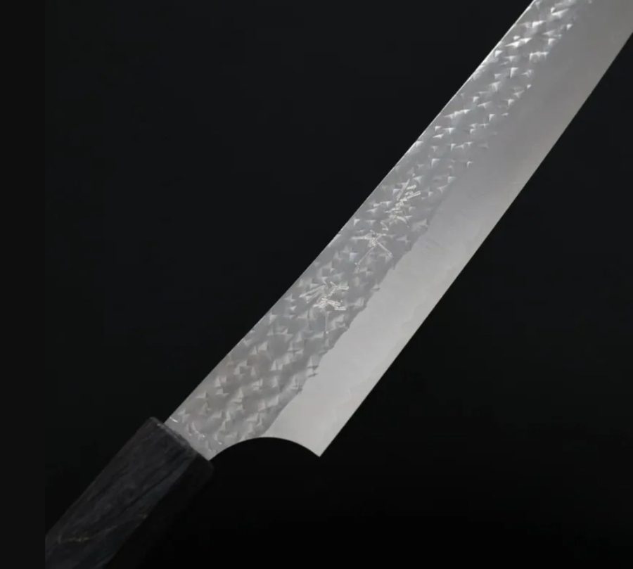 黑崎優 閃光 筋引 240mm SG2粉末HSS鋼 穩定木