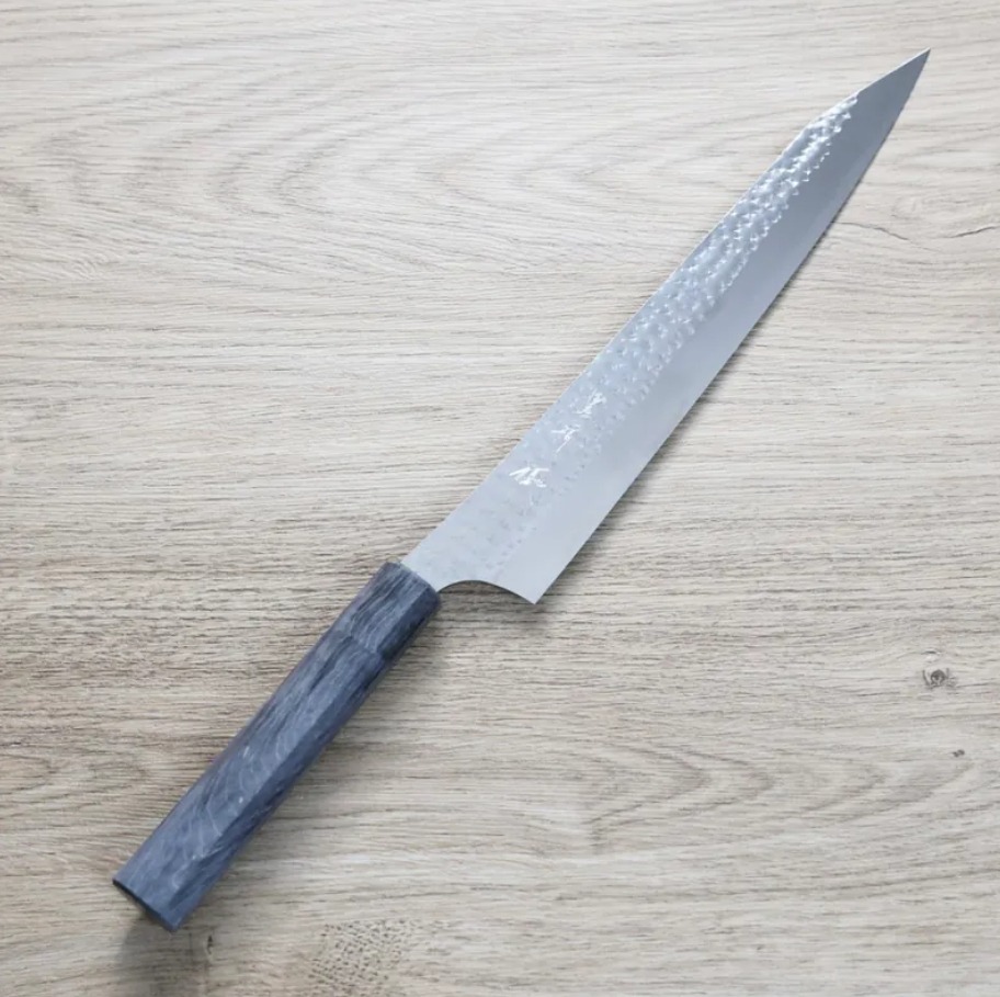 黑崎優 閃光 筋引 270mm SG2粉末HSS鋼 穩定木