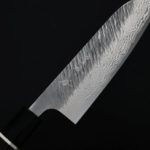 黑崎優 風神 三德 165mm VG10鋼 墨流 黑檀柄 (11) 黑崎優 風神 三德 165mm VG10鋼 墨流 黑檀柄