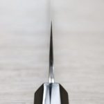 黑崎優 風神 三德 165mm VG10鋼 墨流 黑檀柄 (9) 黑崎優 風神 三德 165mm VG10鋼 墨流 黑檀柄