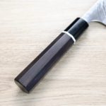 黑崎優 風神 牛刀 210mm VG10鋼 墨流 (3) 黑崎優 風神 牛刀 210mm VG10鋼 墨流