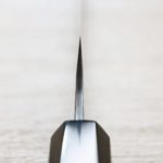 黑崎優 風神 筋引 240mm VG10鋼 墨流 (4) 黑崎優 風神 筋引 240mm VG10鋼 墨流