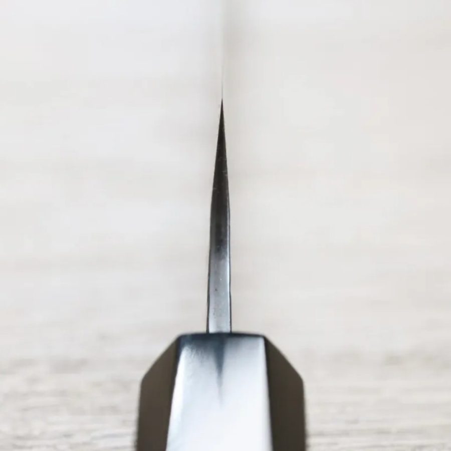 黑崎優 風神 筋引 240mm VG10鋼 墨流 (4) 黑崎優 風神 筋引 240mm VG10鋼 墨流