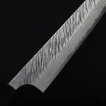 黑崎優 風神 筋引 240mm VG10鋼 墨流 (6) 黑崎優 風神 筋引 240mm VG10鋼 墨流