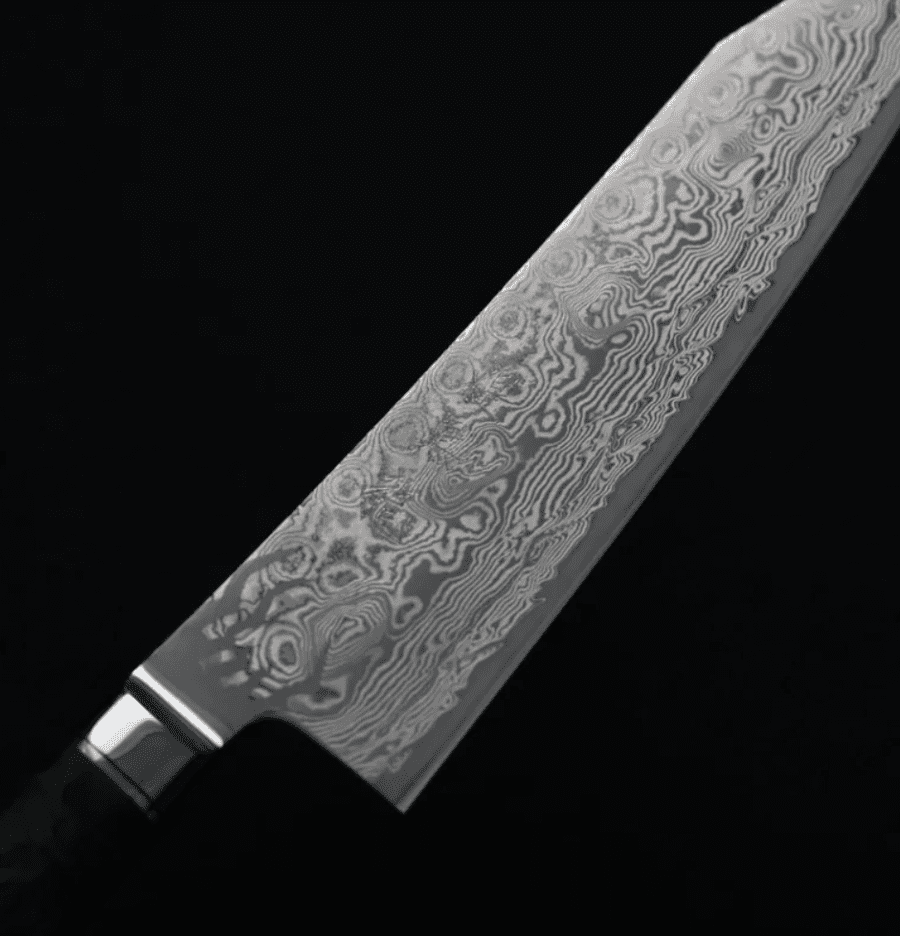 龍泉刃物 煌黑龍MT 牛刀 210mm SG2 99層鎳染大馬士革 (5) 龍泉刃物 煌黑龍MT 牛刀 210mm SG2 99層鎳染大馬士革