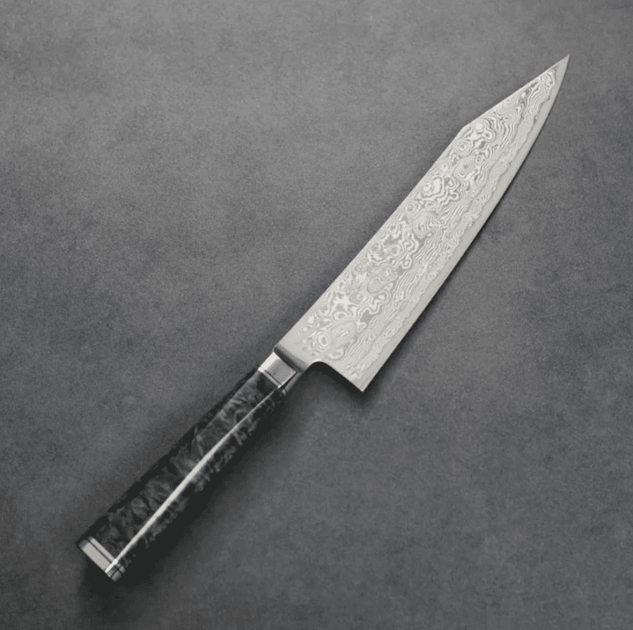 龍泉刃物 煌黑龍MT 牛刀 210mm SG2 99層鎳染大馬士革 龍泉刃物 煌黑龍MT 牛刀 210mm SG2 99層鎳染大馬士革