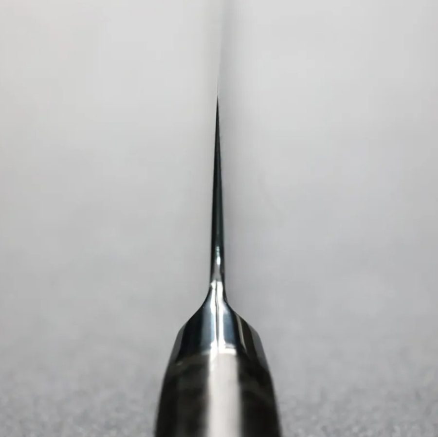 龍泉刃物 煌黑龍MT 牛刀 240mm SG2 99層鎳染大馬士革 (4) 龍泉刃物 煌黑龍MT 牛刀 240mm SG2 99層鎳染大馬士革