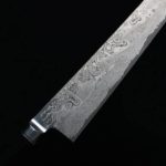 龍泉刃物 煌黑龍MT 牛刀 240mm SG2 99層鎳染大馬士革 (5) 龍泉刃物 煌黑龍MT 牛刀 240mm SG2 99層鎳染大馬士革